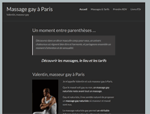 Tablet Screenshot of menparis.fr